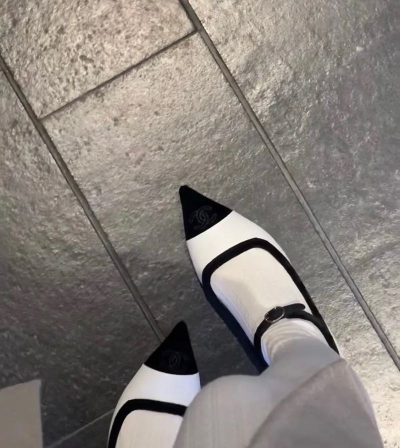 C 스웨이드 스텔레토