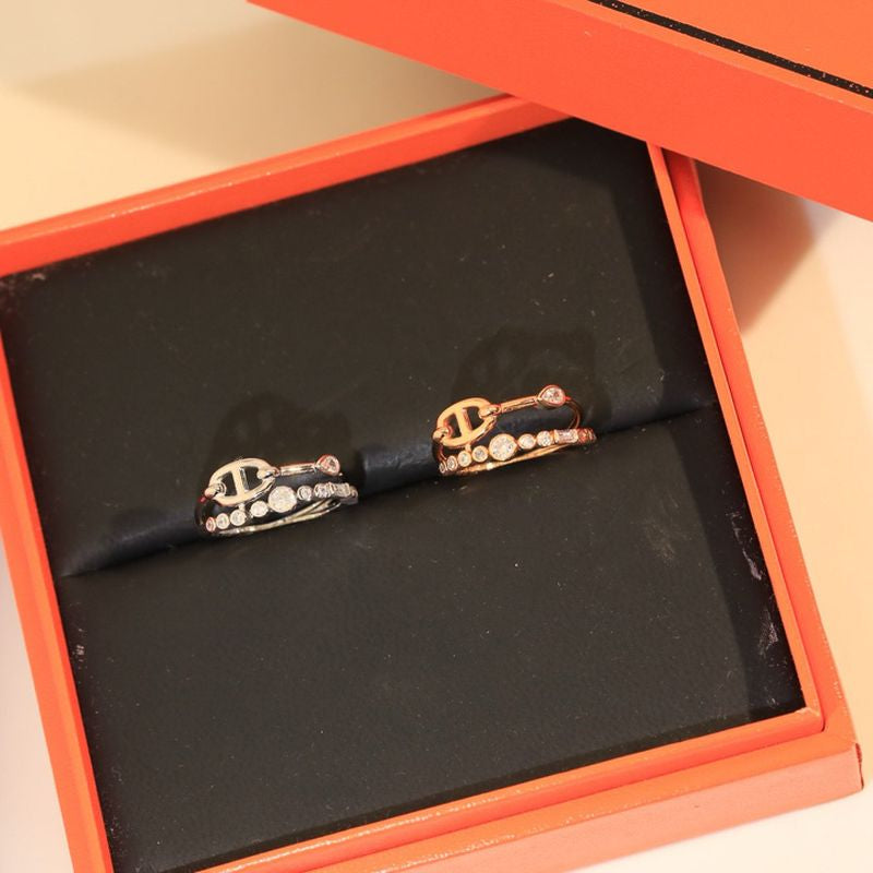 에르메스 Chaine d'ancre Chaos Fancy 링