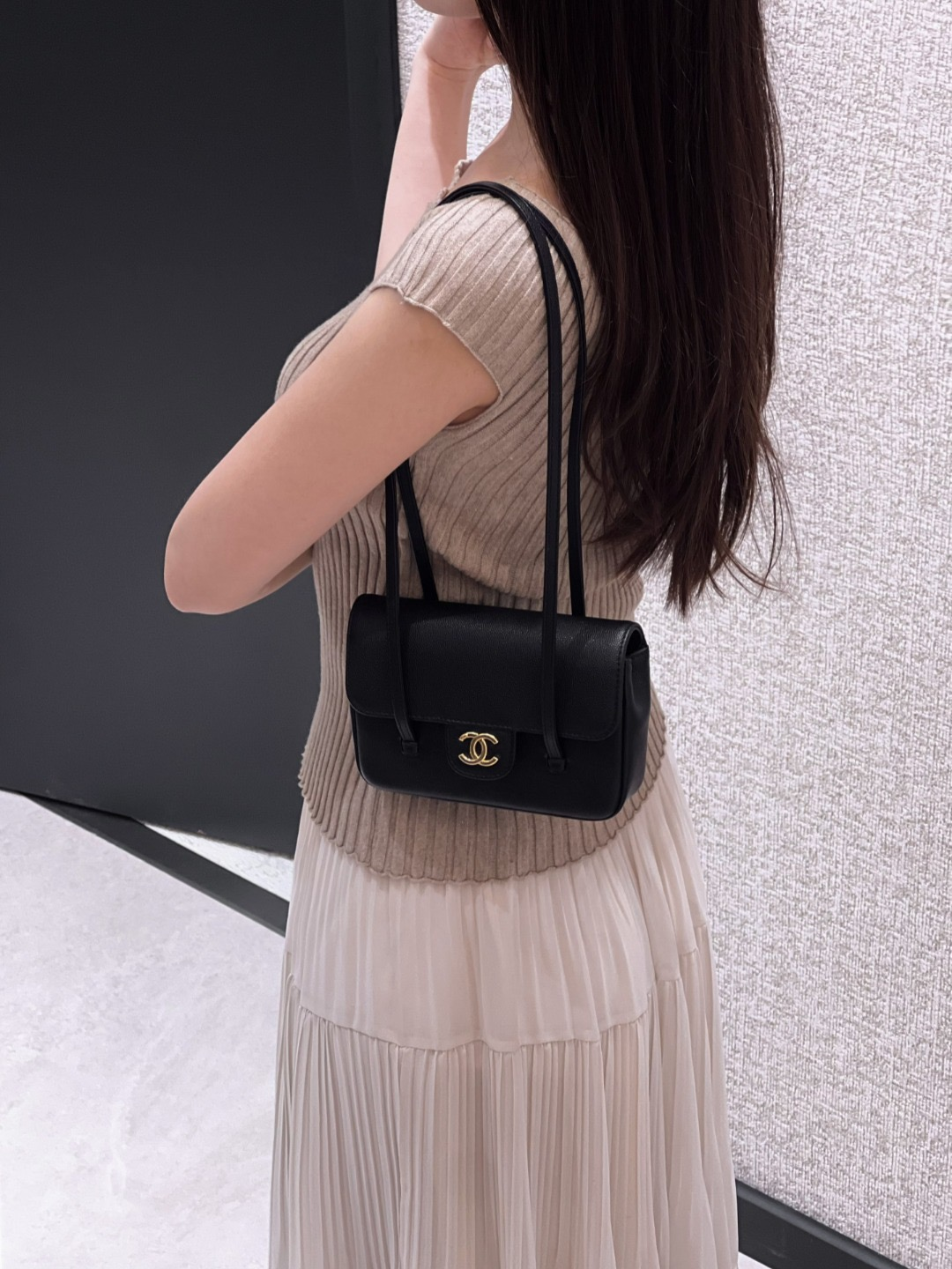 C 26SS 스트랩 클러치 미니백