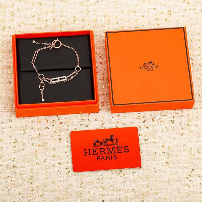 에르메스 Chaine d'ancre Chaos Bracelet