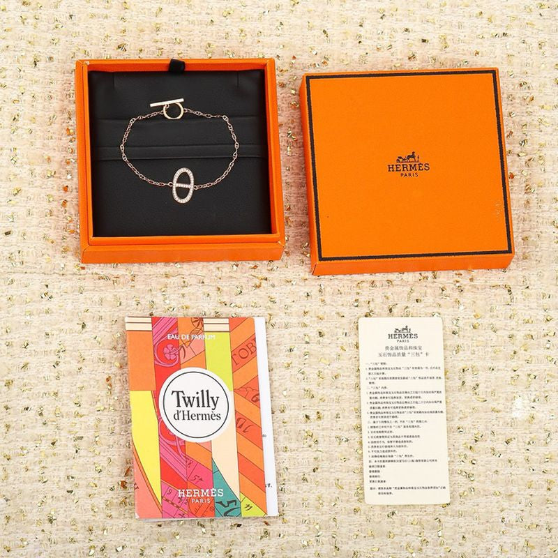 에르메스 Chaine d'ancre Contour Bracelet