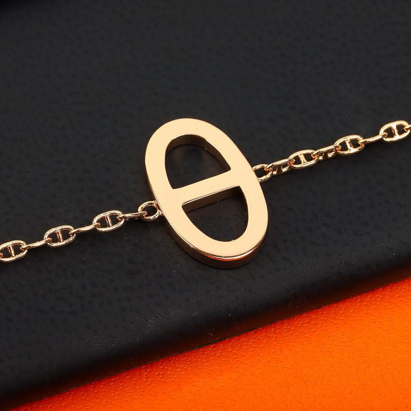 에르메스 Chaine d'ancre Contour Bracelet