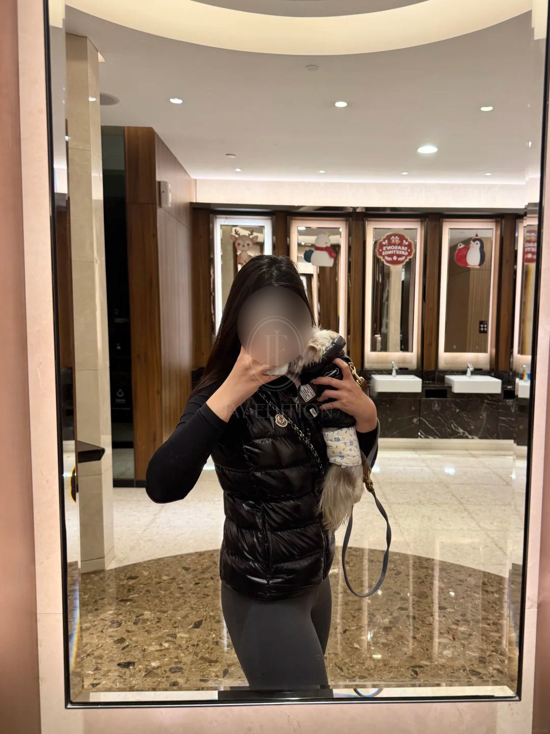 M 가니 패딩 조끼