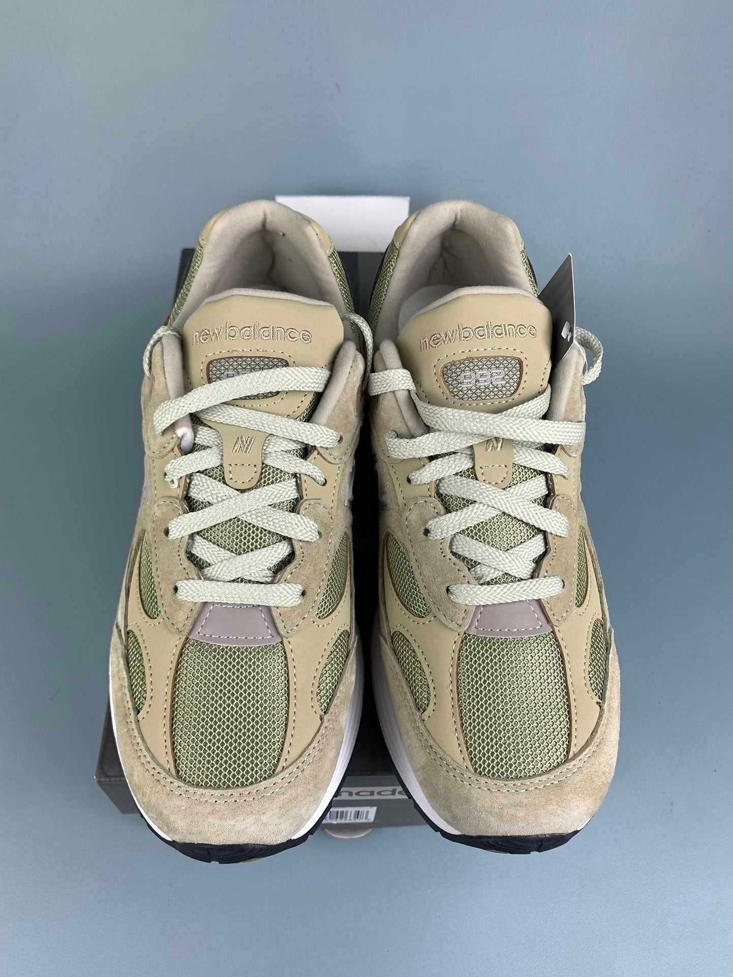 뉴발란스 992 메이드 인 USA 탄