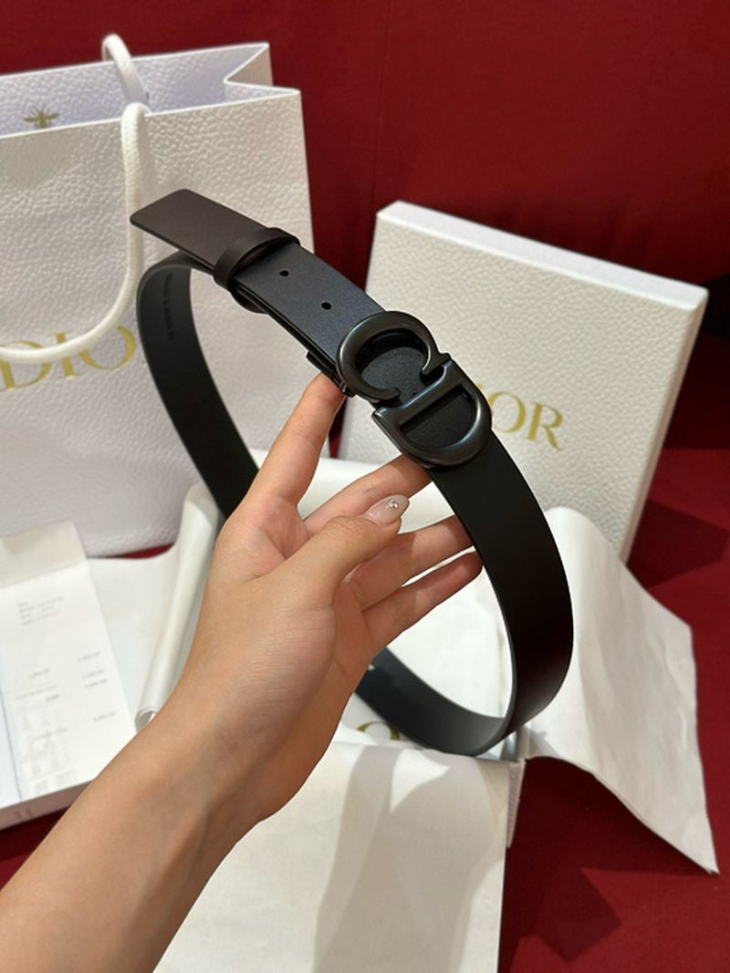 디올 새들 벨트 (여성용)