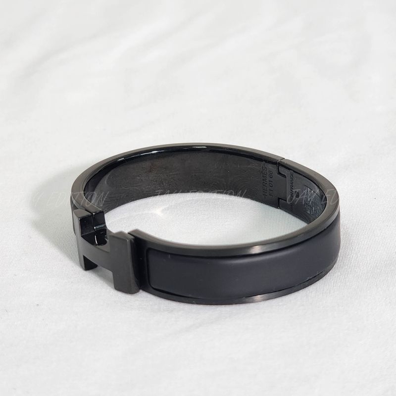 에르메스 Clic HH Bracelet So Black & Noir Mat