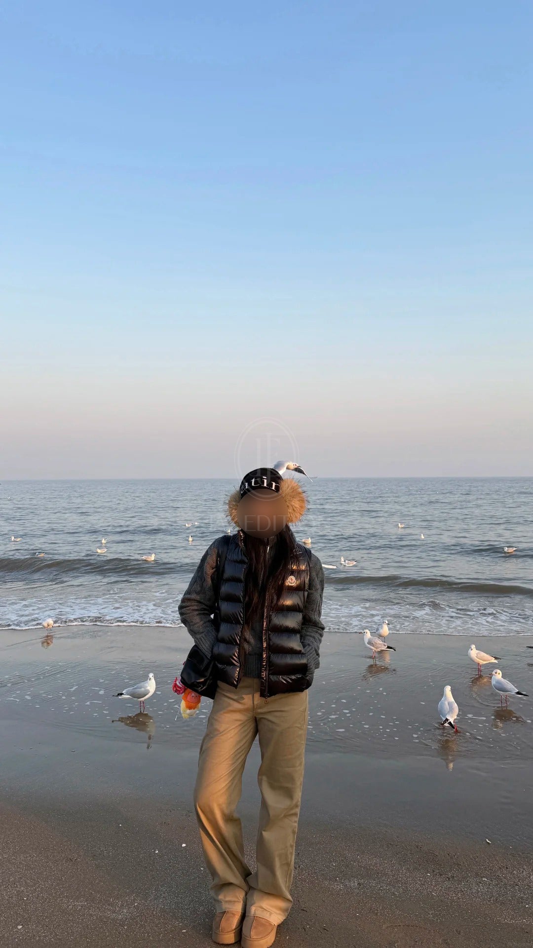 M 가니 패딩 조끼