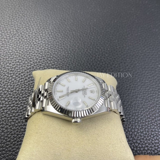 롤렉스 데이저스트 화이트 쥬빌레 41mm