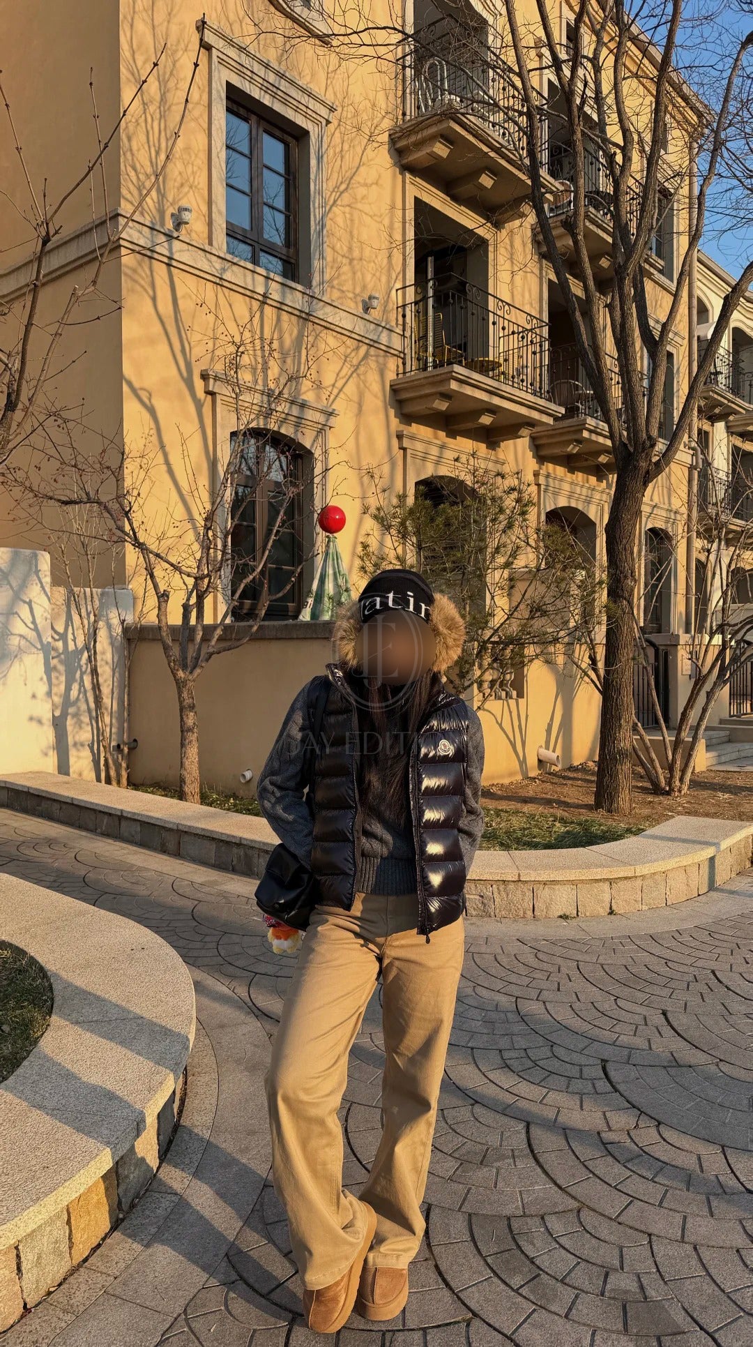 M 가니 패딩 조끼