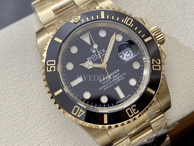 롤렉스 서브마리너 흑금통 40mm