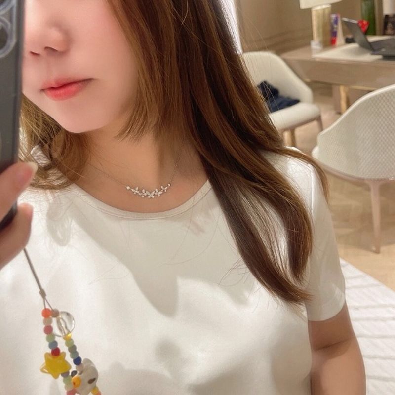 그라프 버터플라이 쁘띠 파베 네크리스