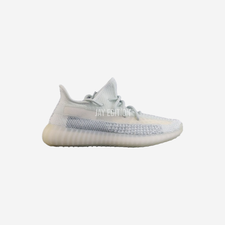 YEEZY 350 V2 클라우드 화이트 리플렉티브, 클라우드 화이트 모델에 리플렉티브 반사사가 추가된 고급형 버전