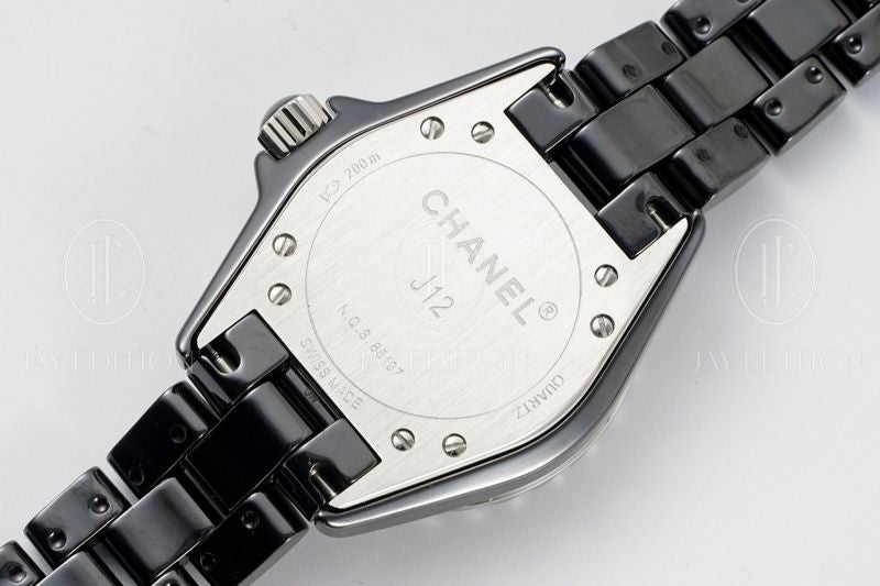 C J12 워치 33mm 블랙 쿼츠