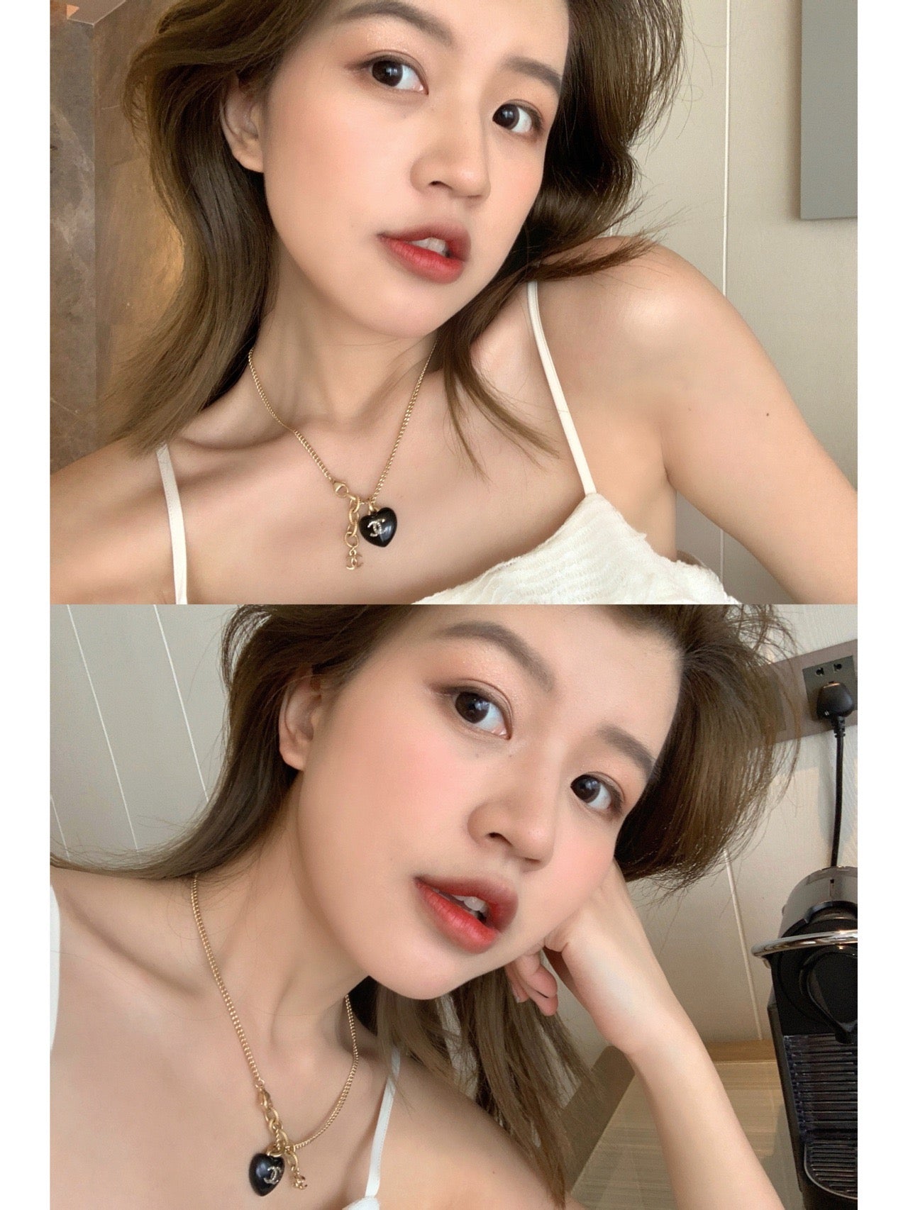 C 목걸이