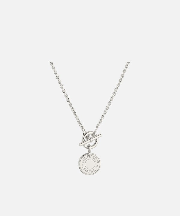 에르메스 Amulettes Hermès Ex-Libris 펜던트 네크리스