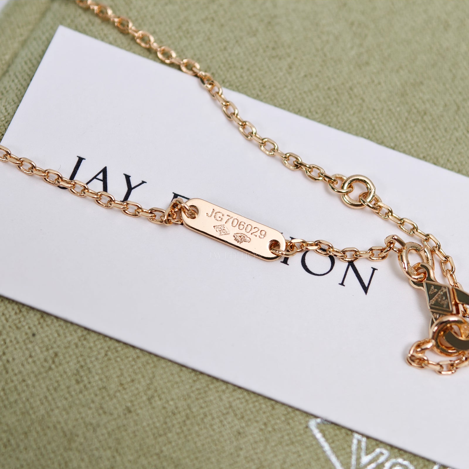 반클리프 빈티지 알함브라 네크리스
