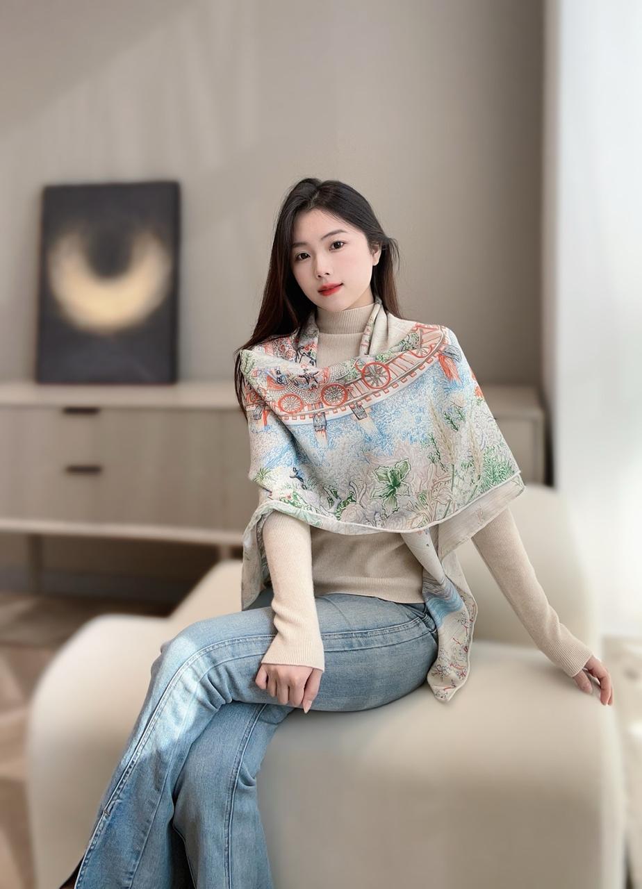 에르메스 숄 2