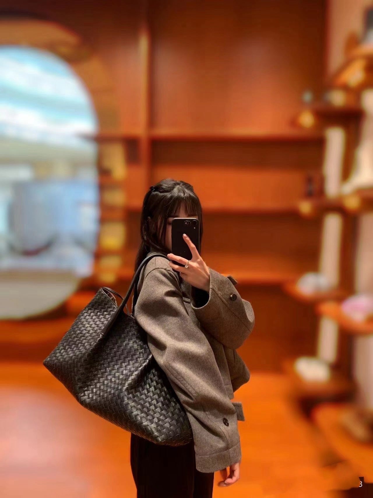 보테가 베네타 피나코테카백 라지