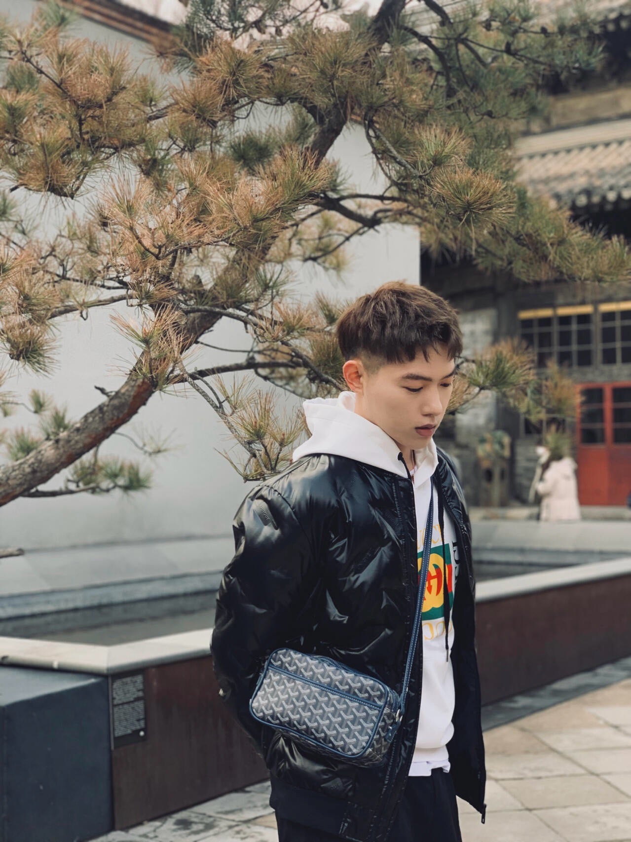 고야드 카페르 크로스백 (네이비)