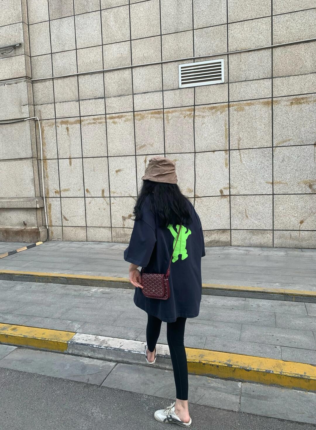 고야드 플뤼메 크로스백 (버건디)