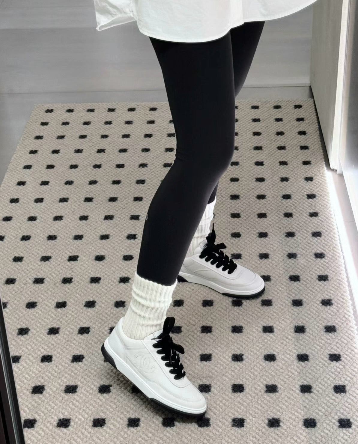 C 카프스킨 스니커즈
