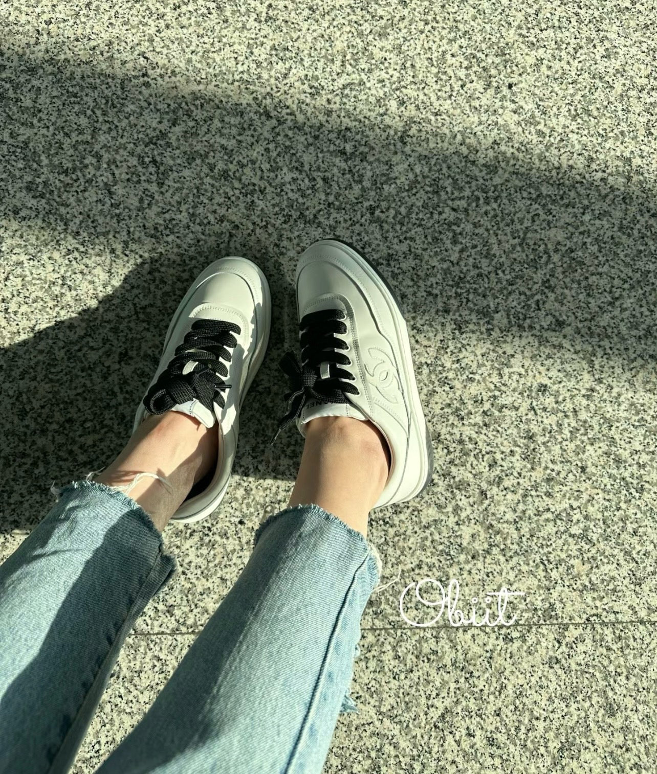 C 카프스킨 스니커즈