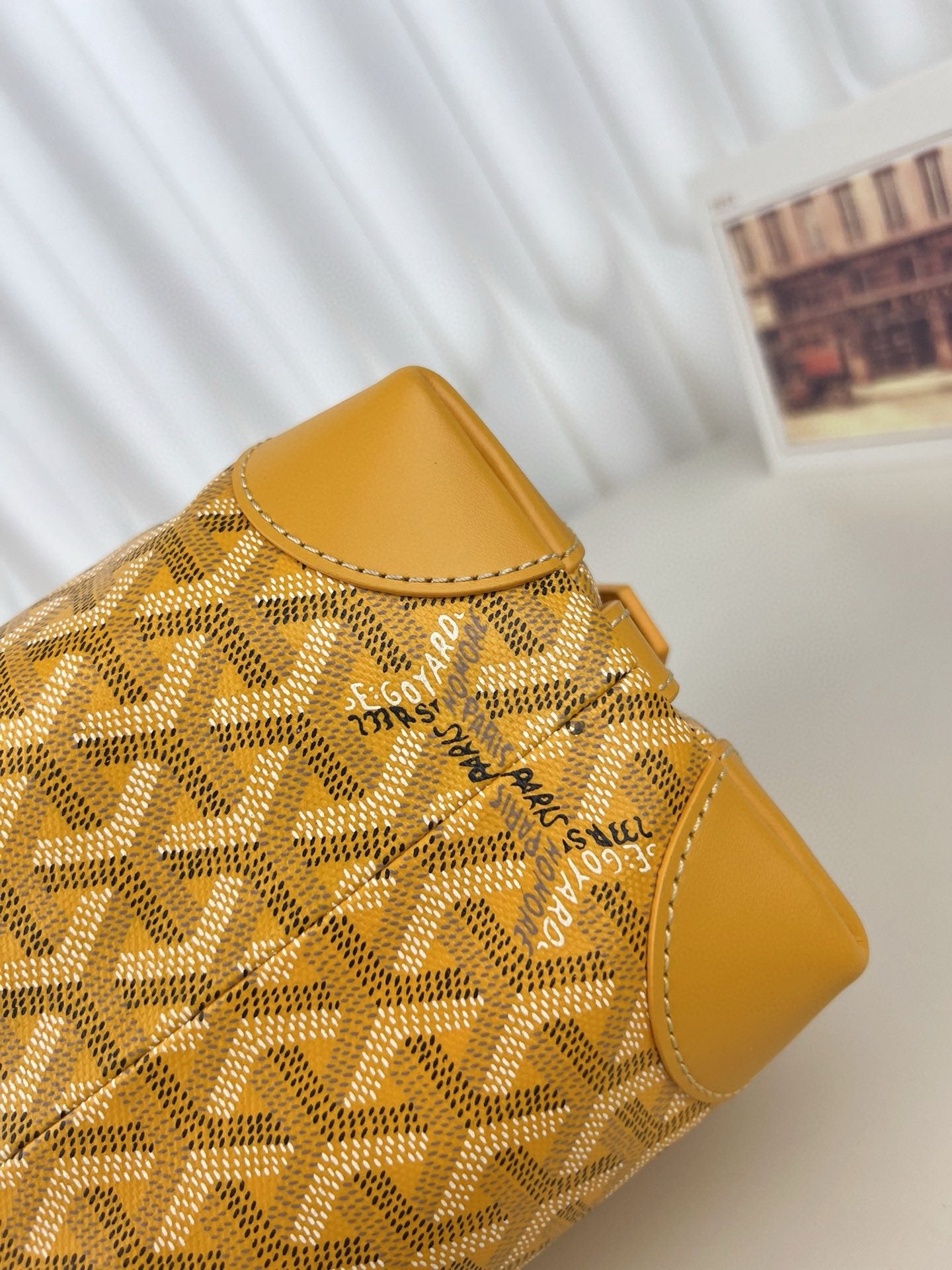 고야드 보잉25 토일렛백 (옐로우)