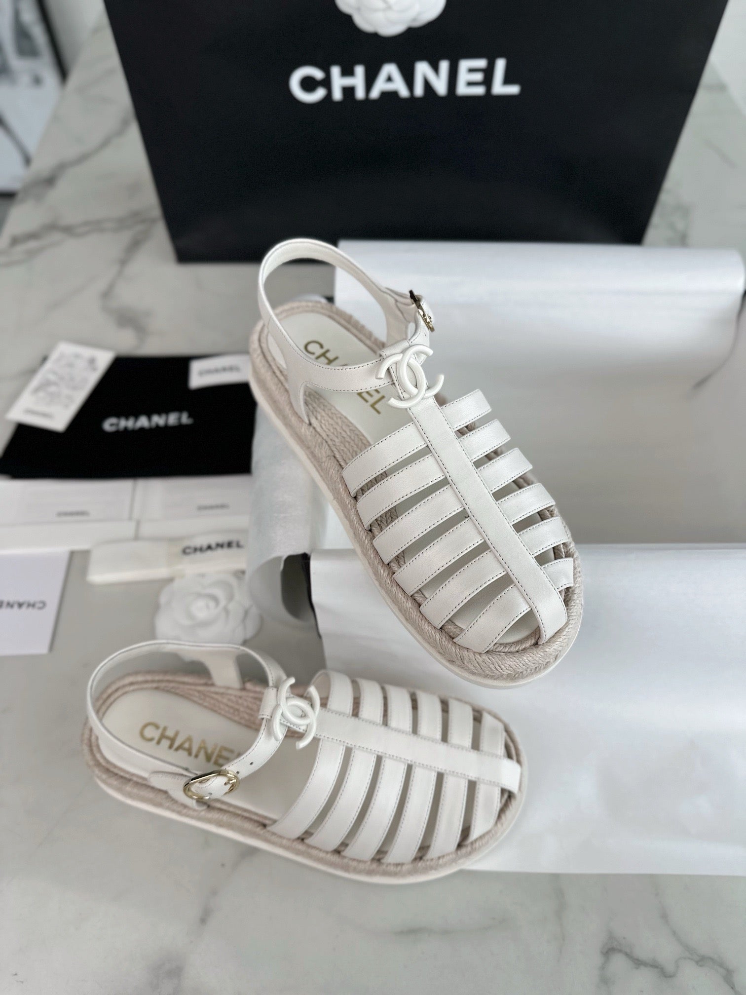C 크루즈 캐쥬얼 로마 슬링백 샌들