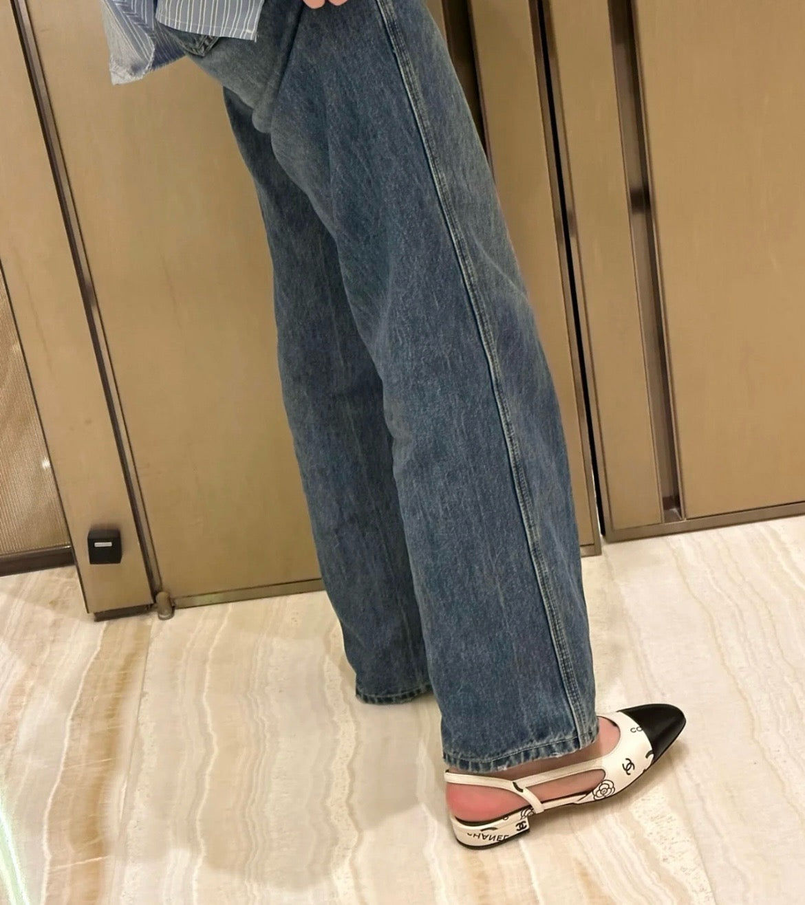 C 까멜리아 코코 CC 패턴 슬링백