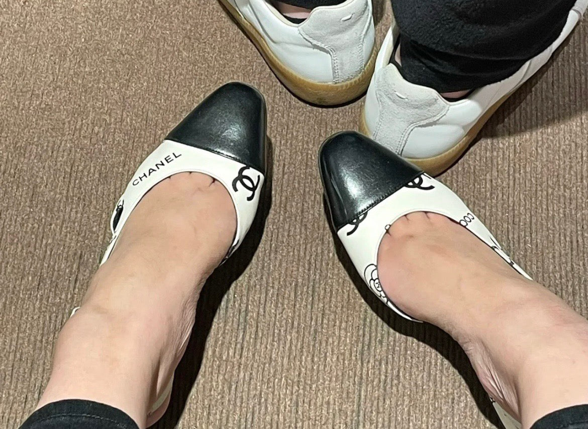 C 까멜리아 코코 CC 패턴 슬링백