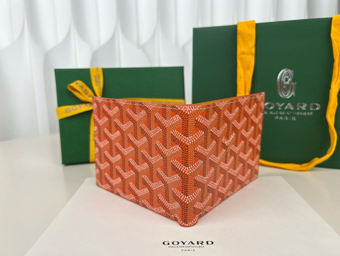 고야드 빅투와르 반지갑 (오렌지)