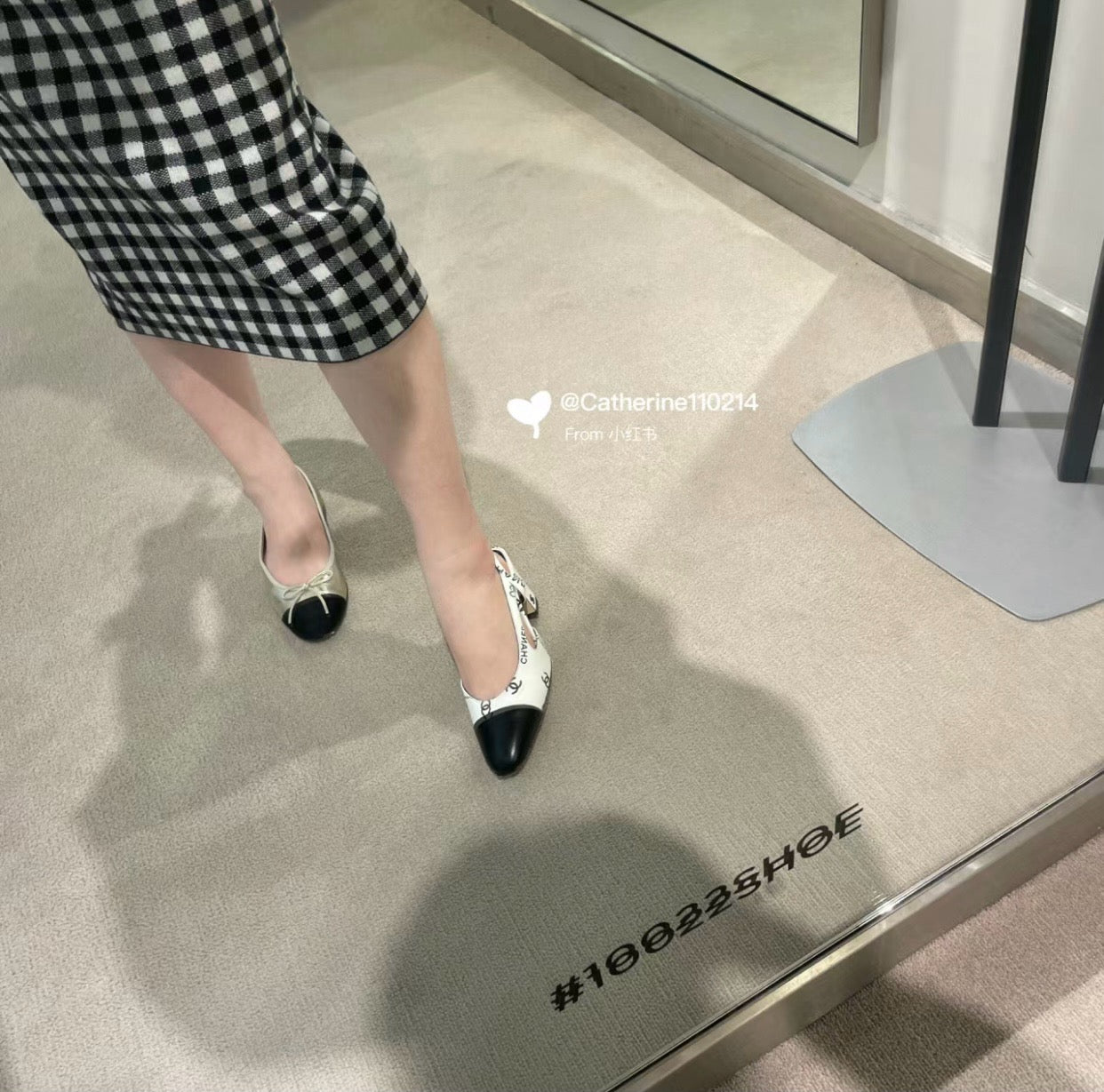 C 까멜리아 CC 슬링백