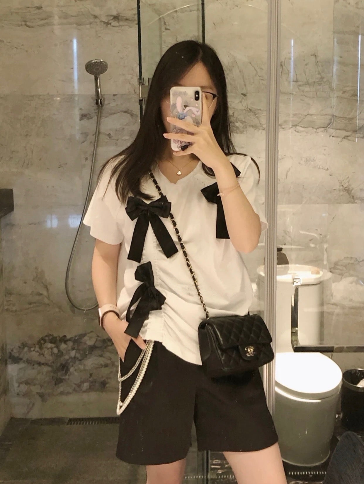 C 쁘띠삭 클래식 플랩백