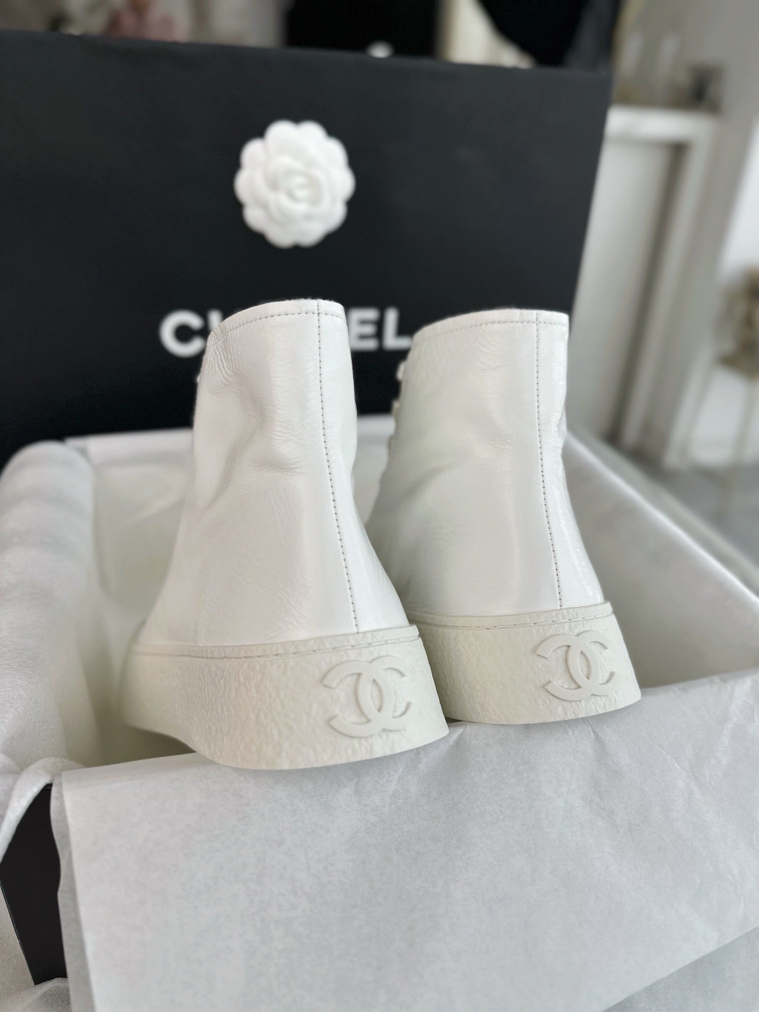 C 하이탑 스니커즈