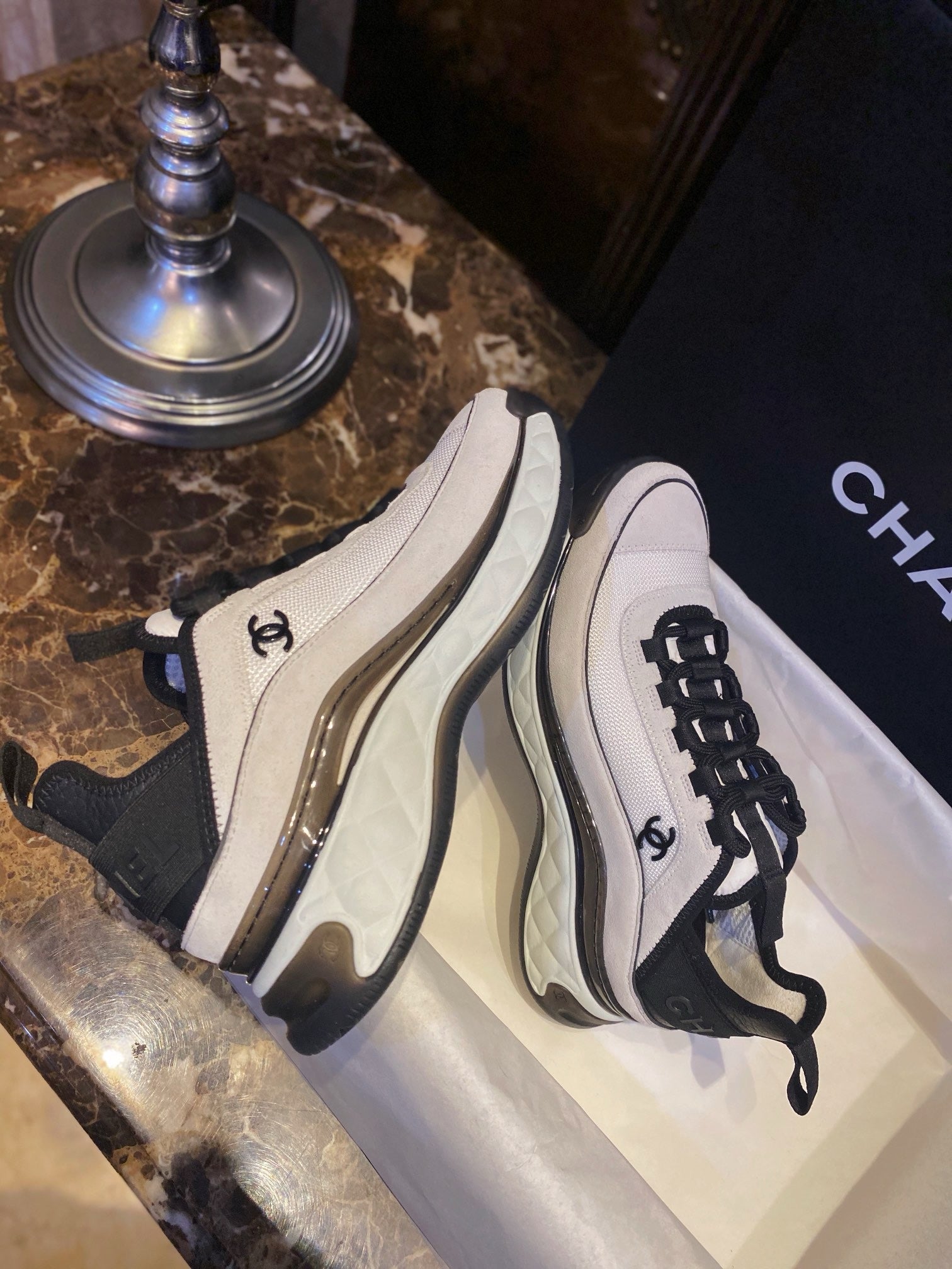 C 믹스드파이버 스니커즈
