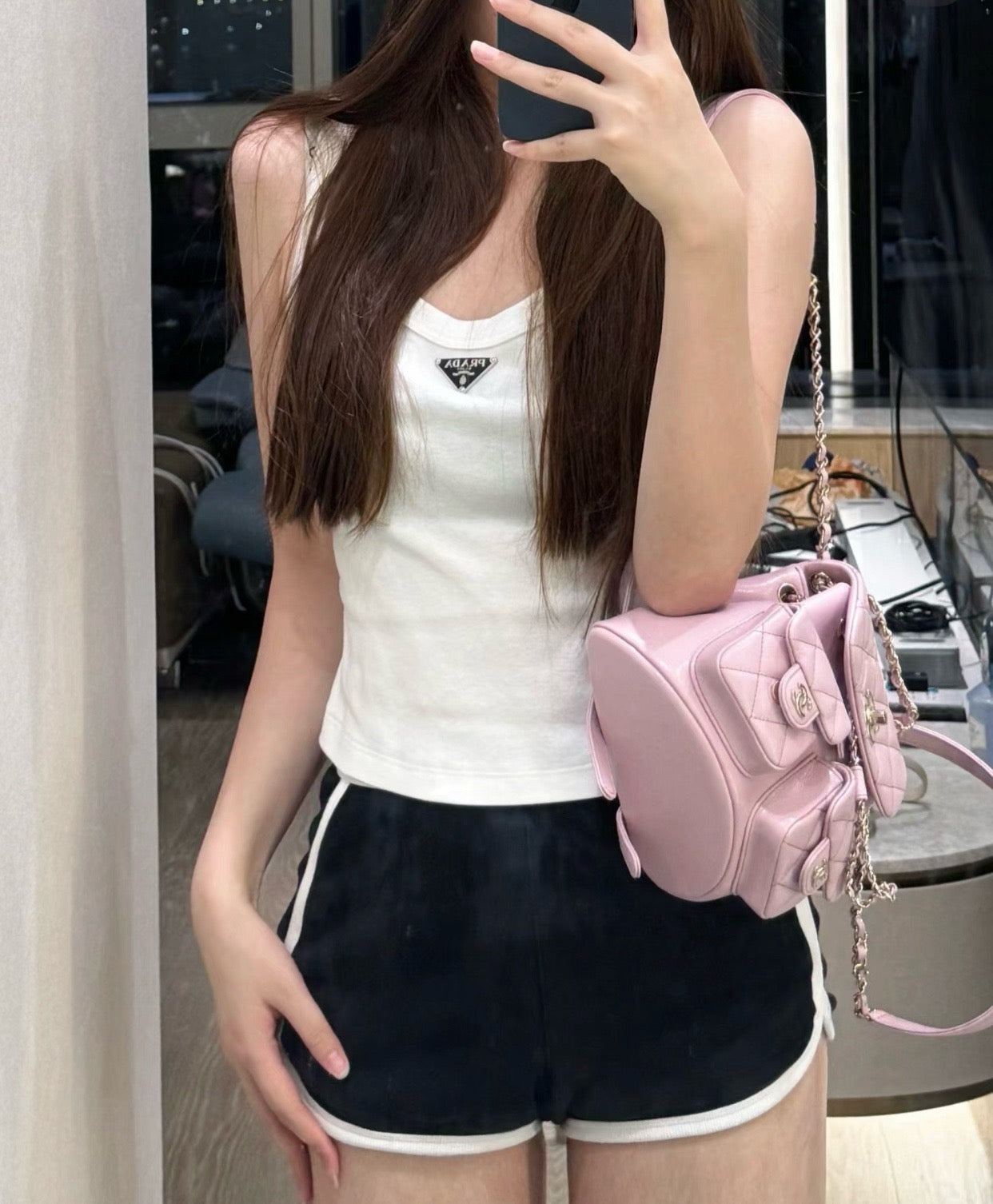 C 투포켓 듀마 백팩 스몰