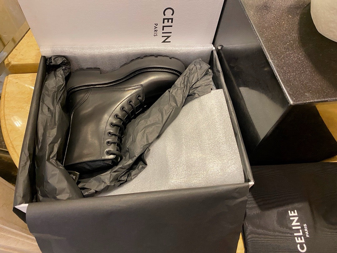 CEL 벌키 레이스업 부츠