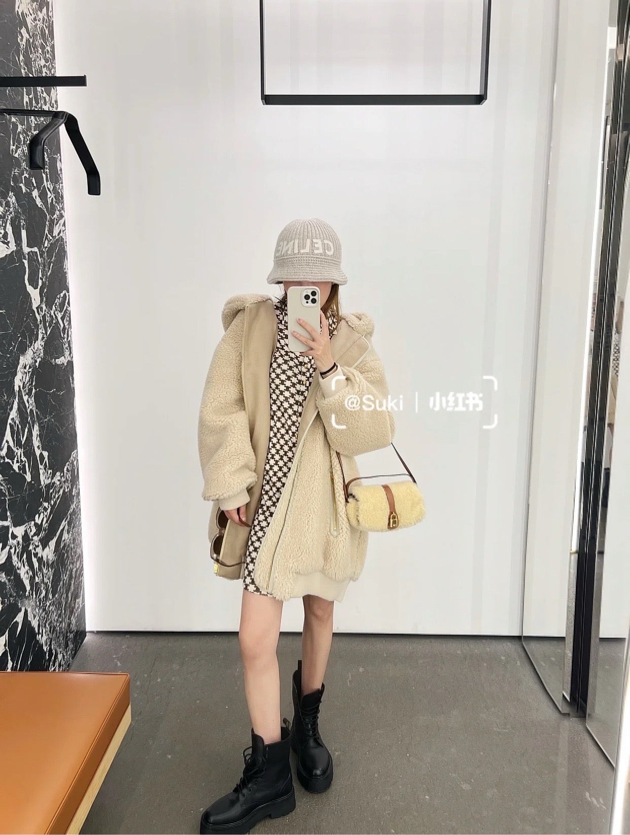 CEL 벌키 레이스업 부츠
