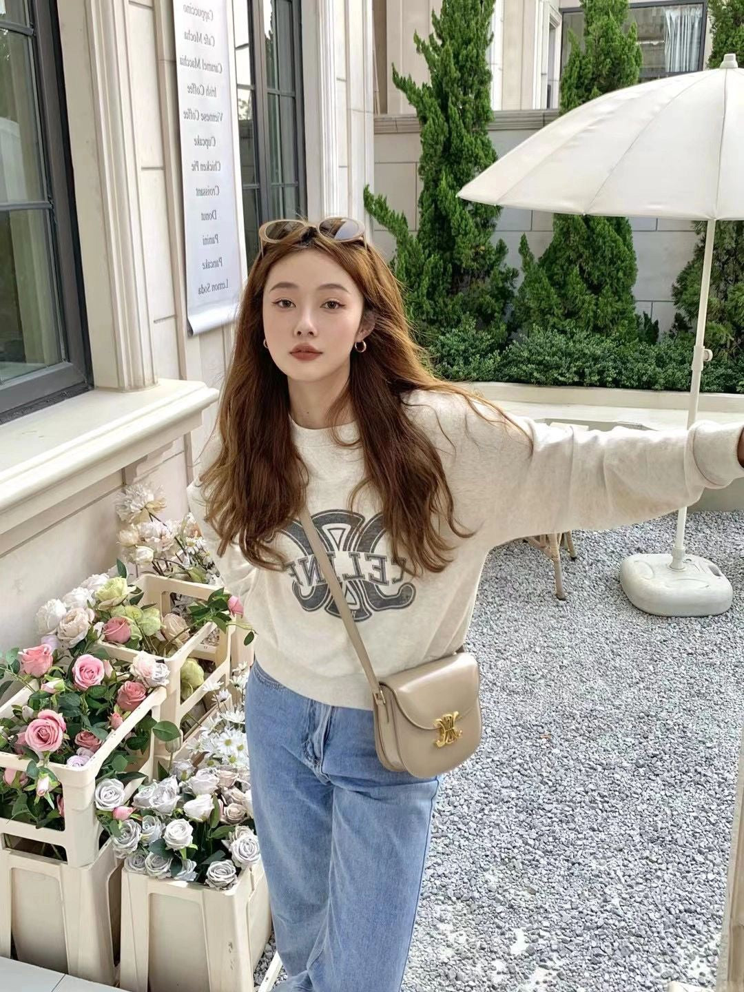 CEL 트리옹프 틴 베사체 숄더백