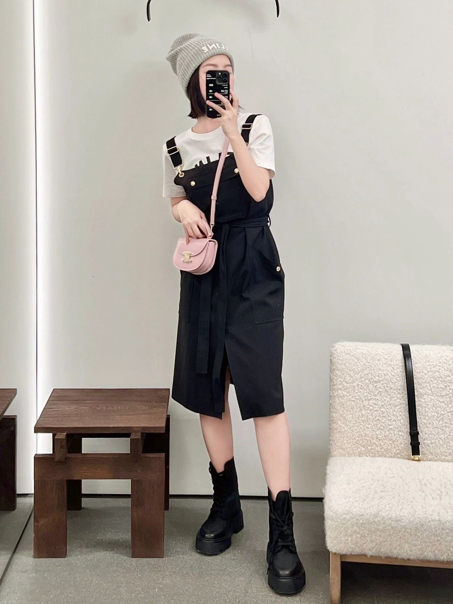 CEL 클레아 베사체 탑핸들백 미니