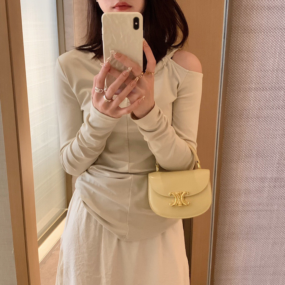 CEL 클레아 베사체 탑핸들백 미니
