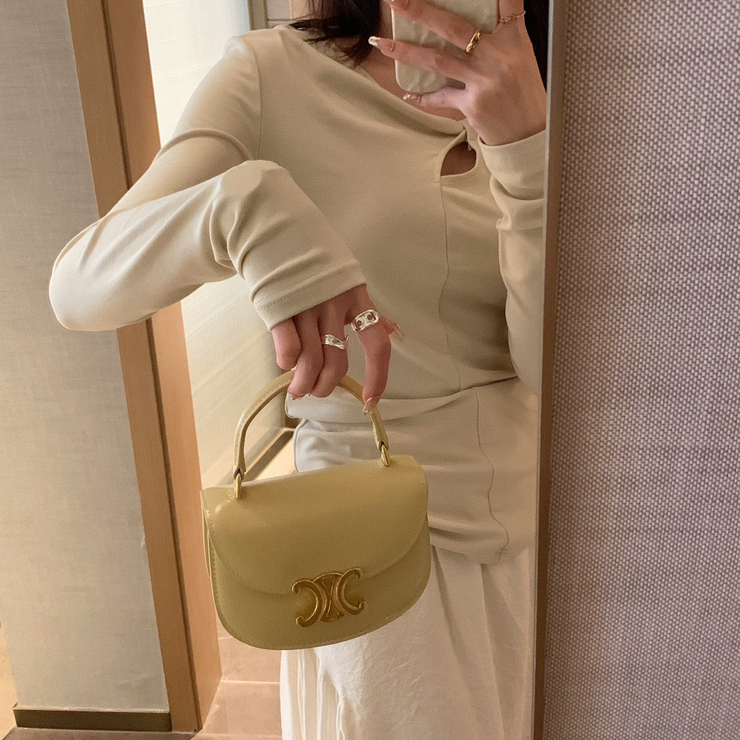 CEL 클레아 베사체 탑핸들백 미니