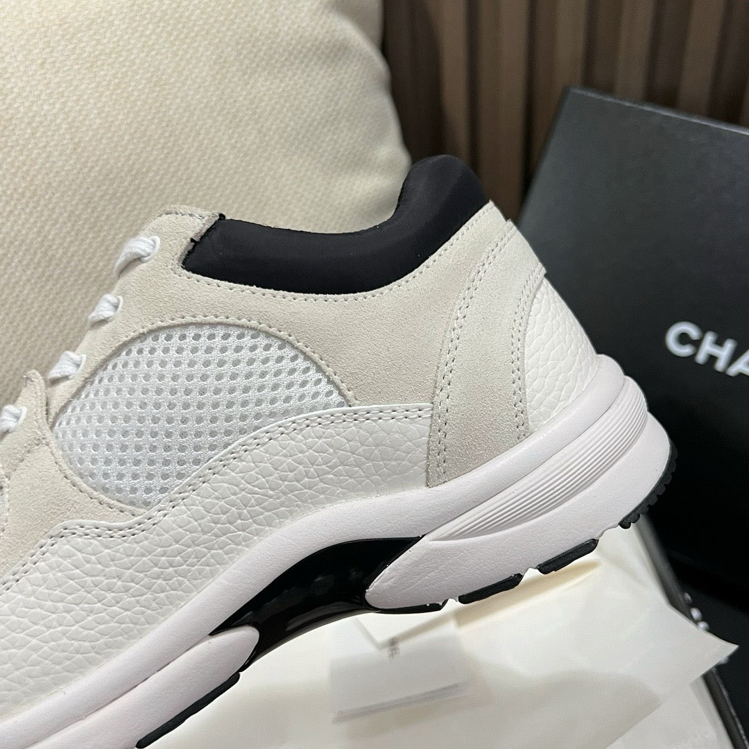C 메쉬 스웨이드 스니커즈