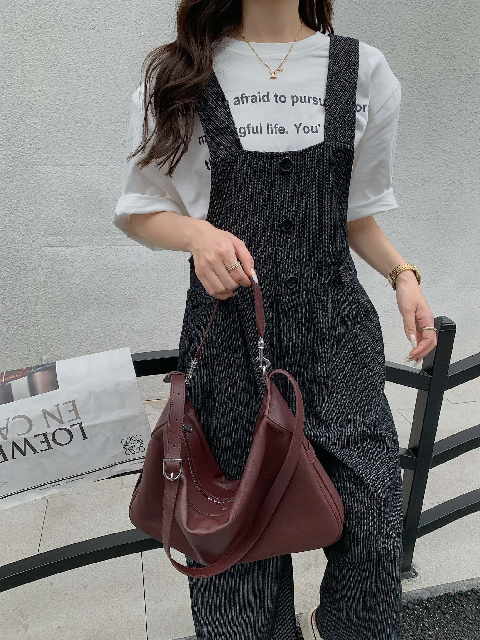 CEL 로미 숄더백 라지