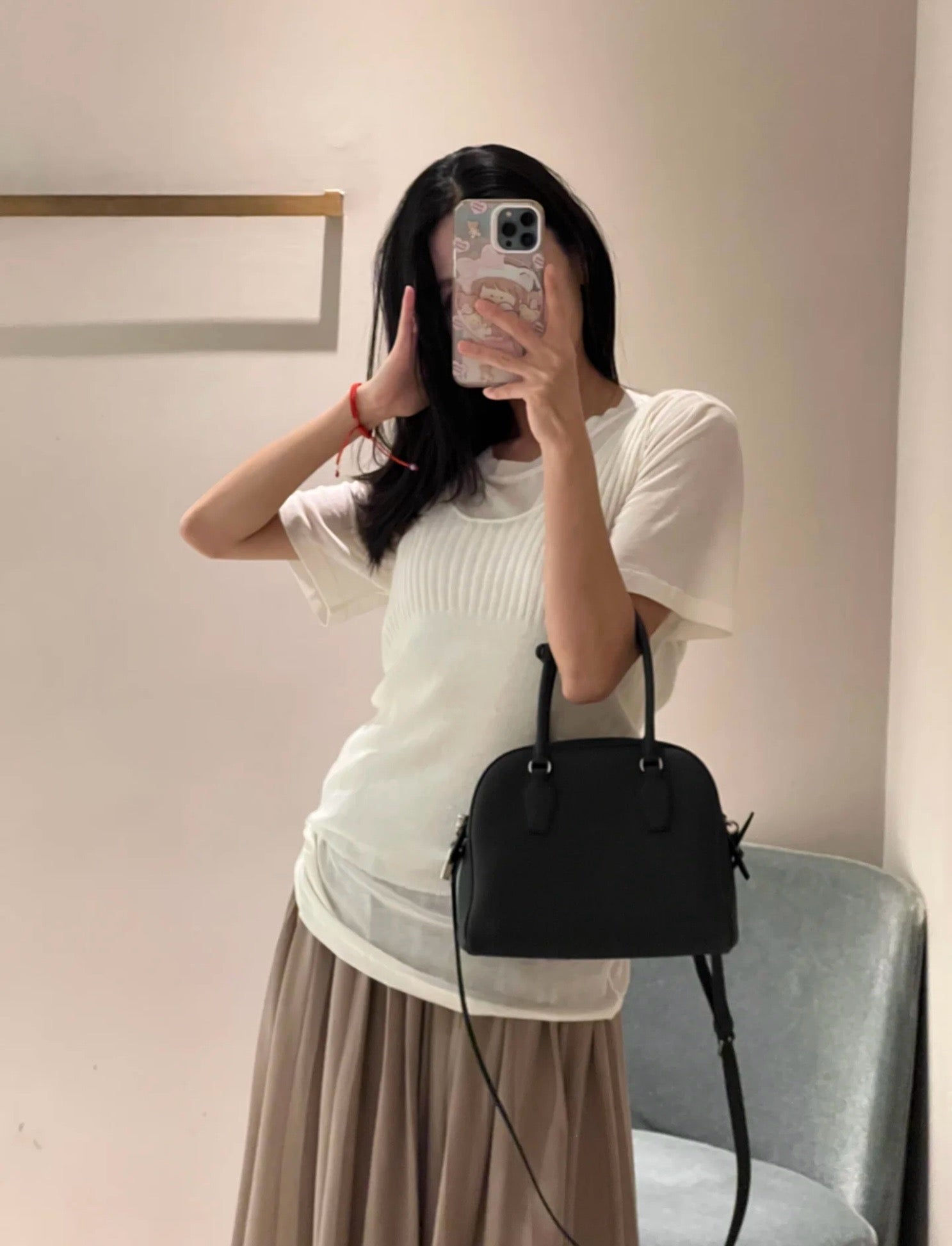 더로우 인디아 10 그레인레더백