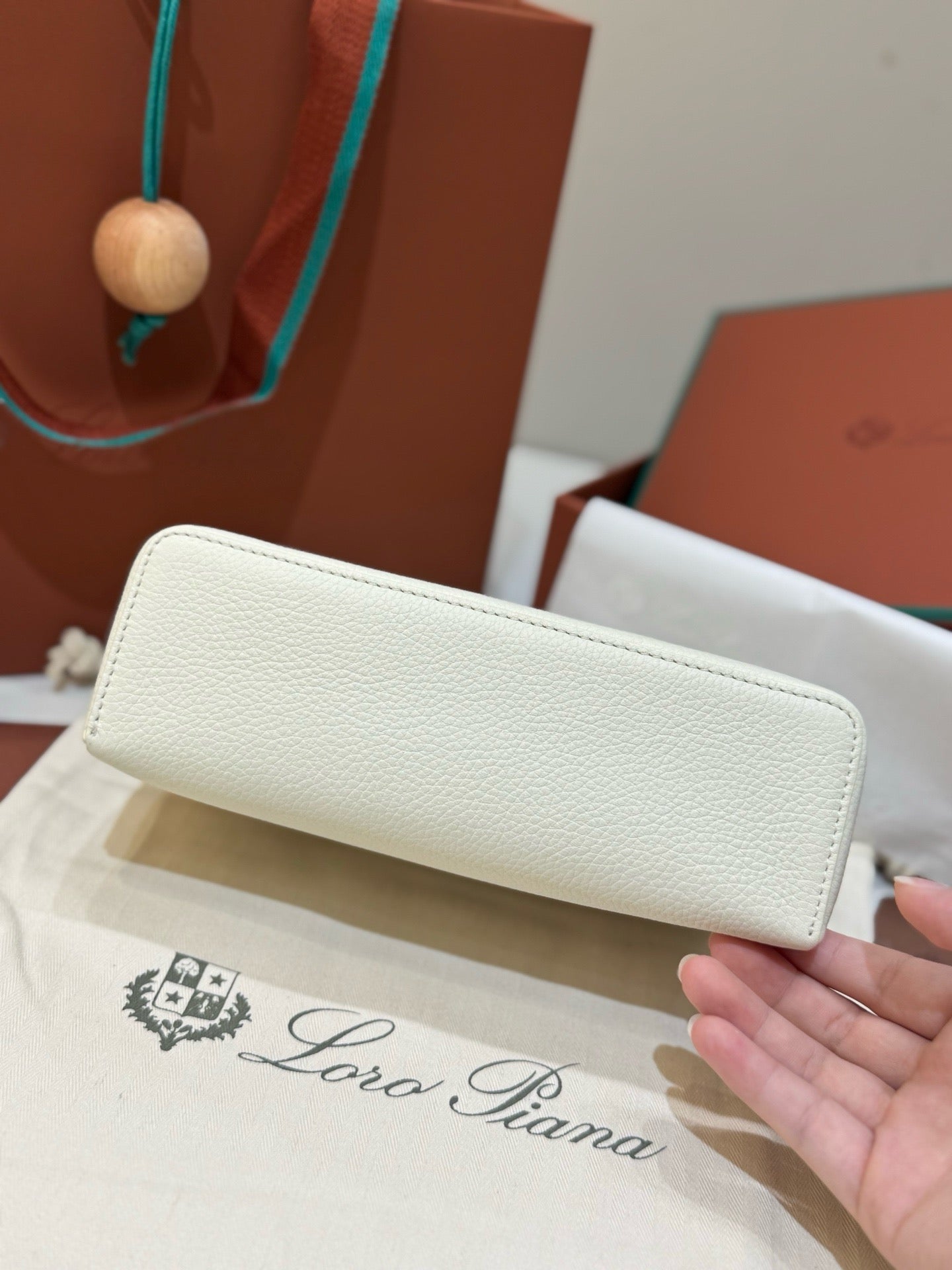 LP 엑스트라 포켓 L19 금장 (위스퍼 화이트)