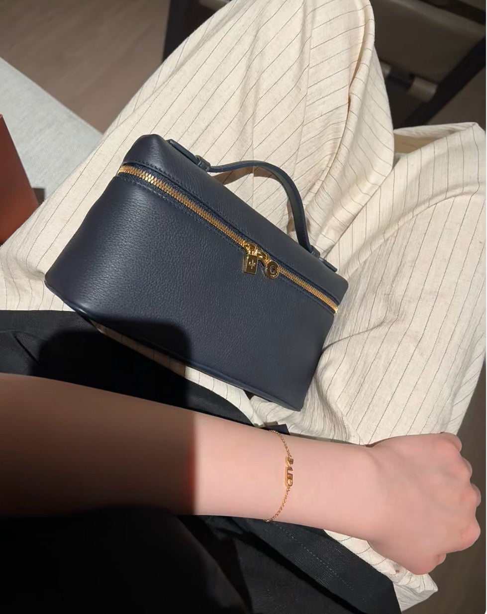LP 엑스트라 포켓 L19 금장 (블루 네이비)
