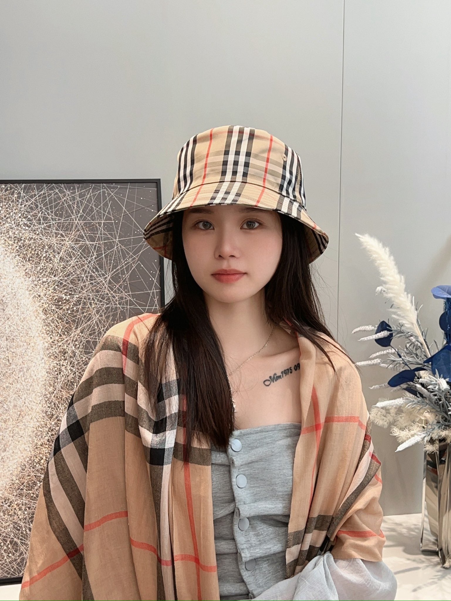 버버리 버킷햇 3