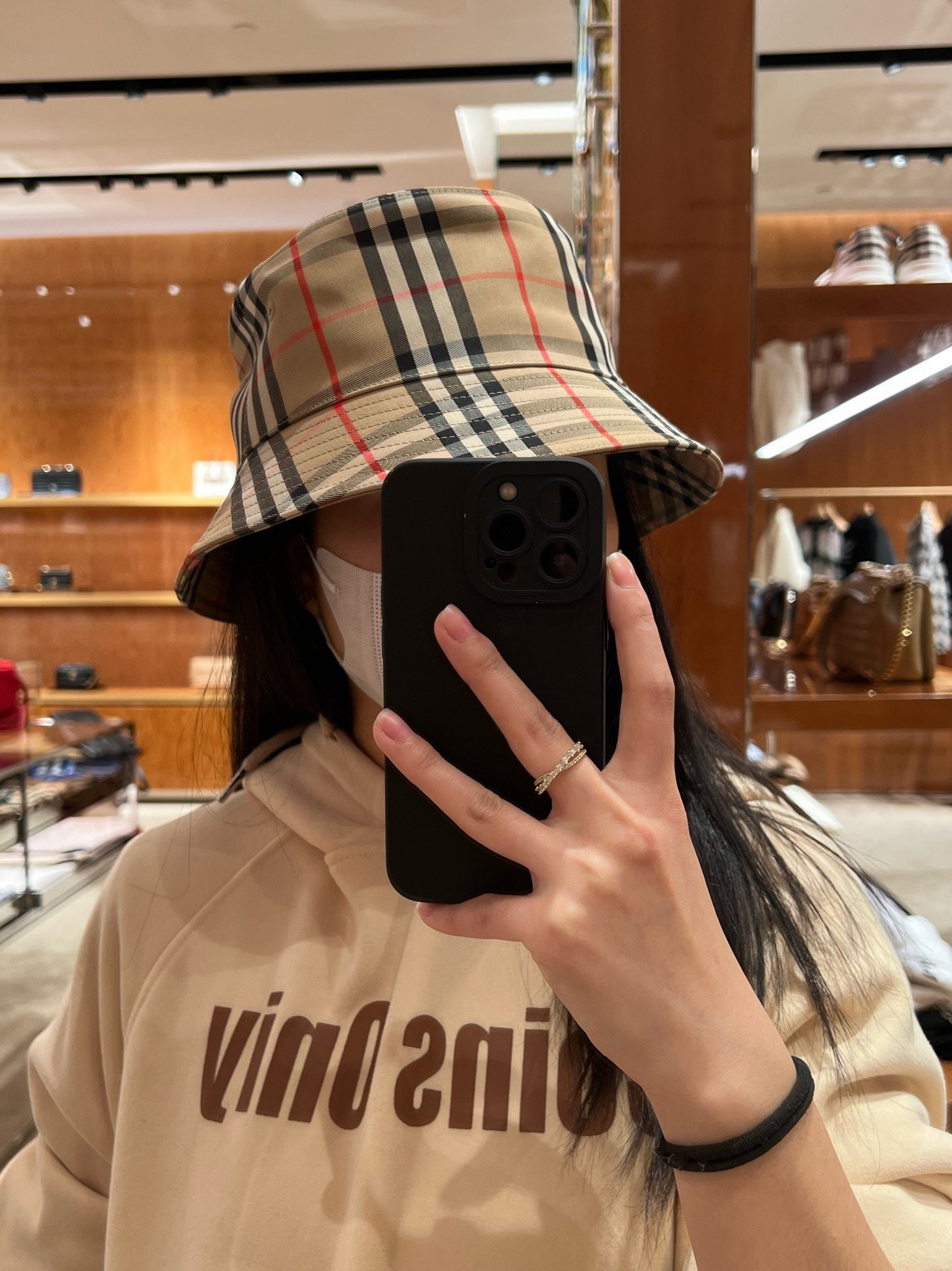 버버리 버킷햇 3