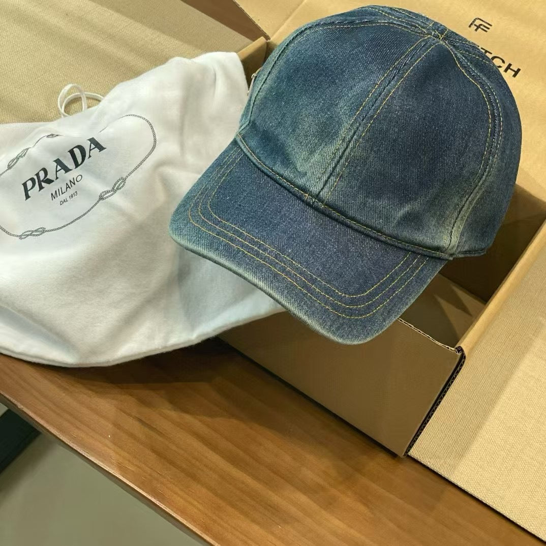 프라다 볼캡 (데님)